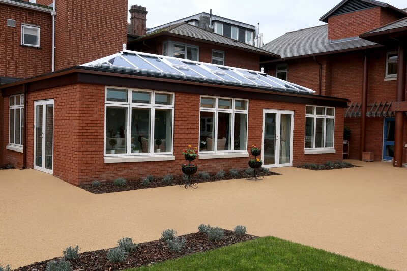 extension with a lantern roof in Exeter