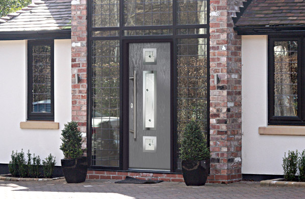 inox composite door