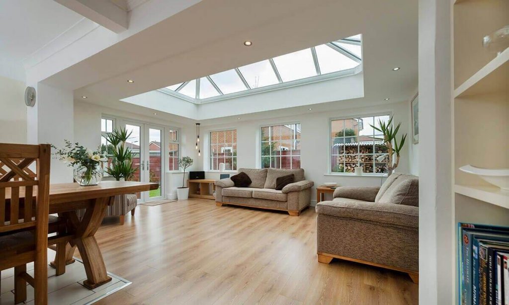 Interior of an orangery