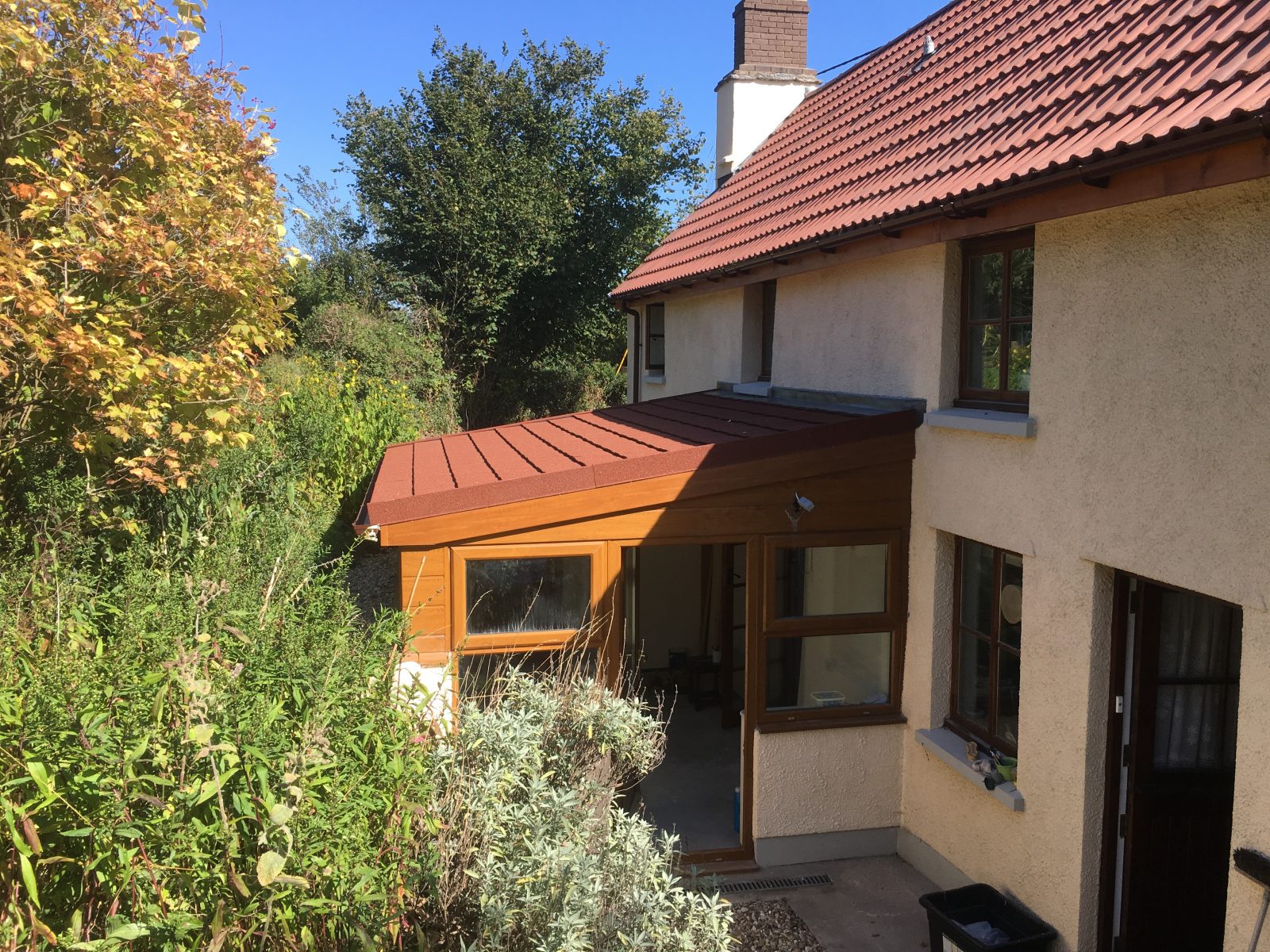 shot of Tiled roof extension in Chudleigh