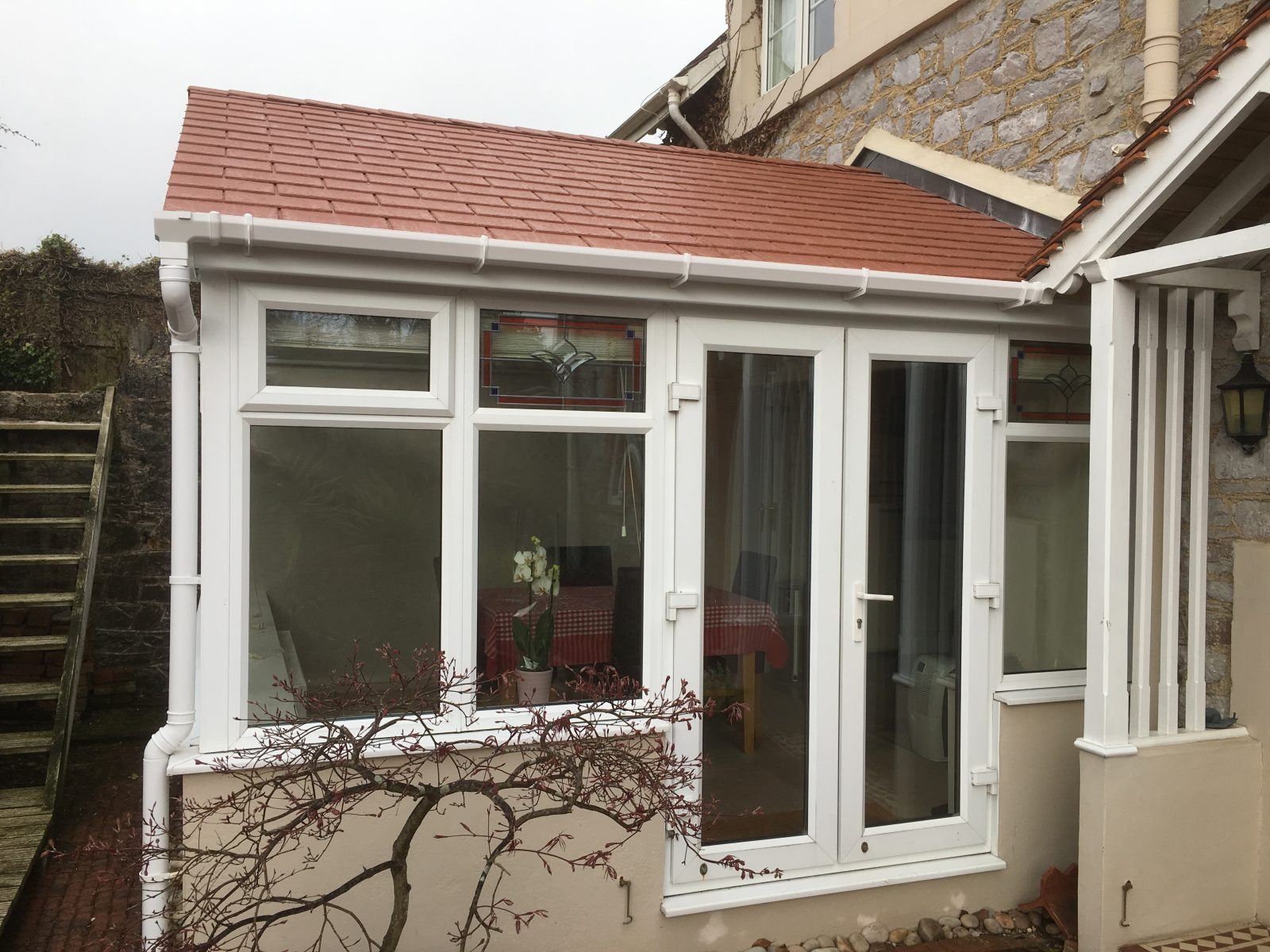 tiled roof conservatory in newton abbot