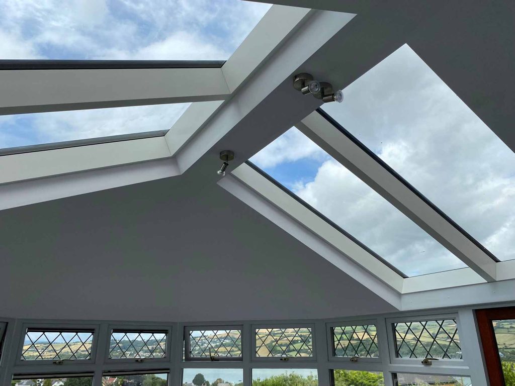 glass roof conservatory