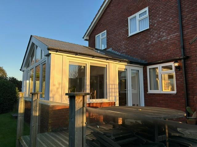 tiled roof extension