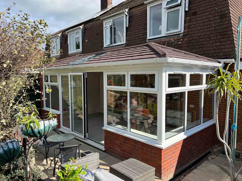 tiled roof conservatory